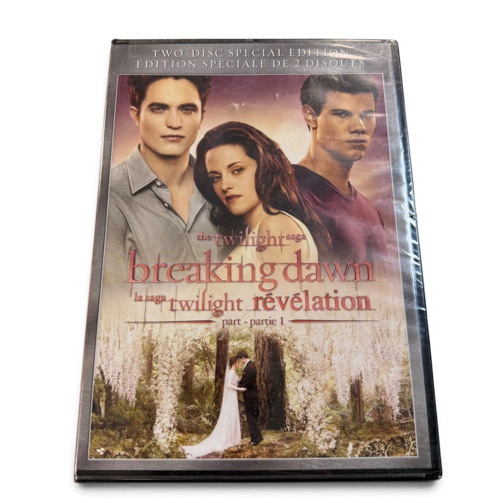 The Twilight Saga Breaking Dawn Part 1 DVD 2-Disc Special Edition New Sealed